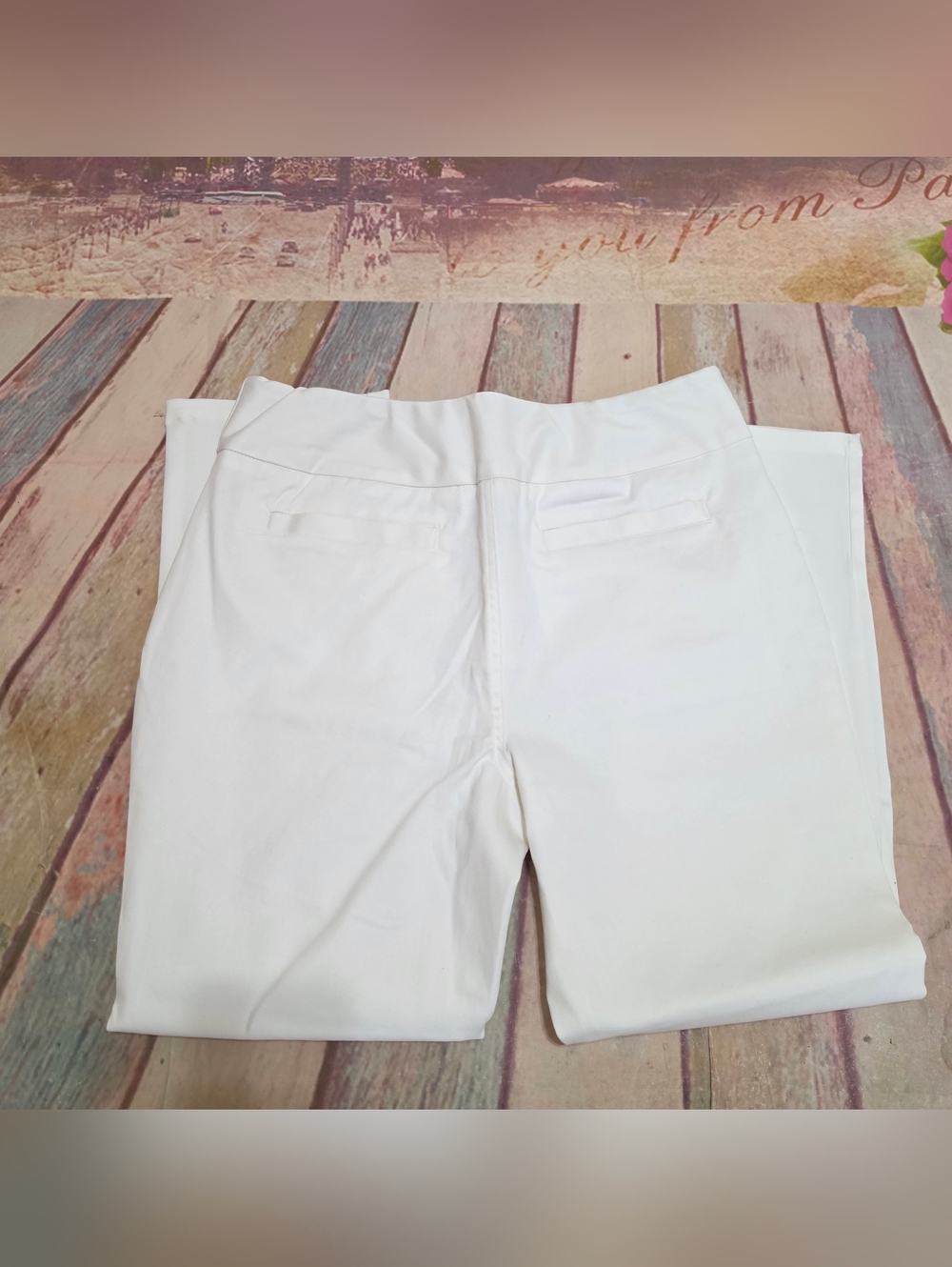 Blair White Tailored Pants Sz 16 - Picture 3 of 6